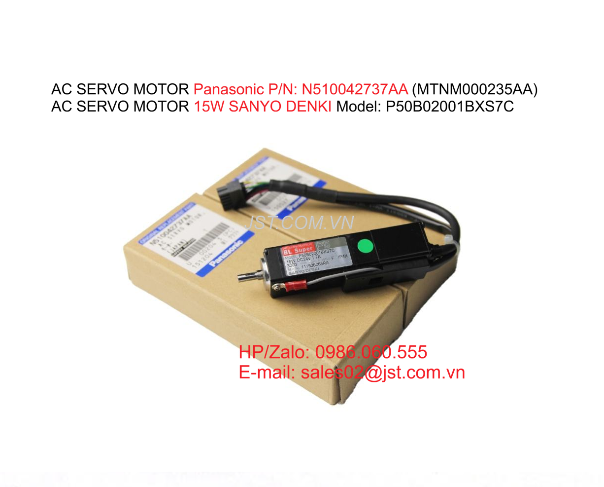 AC SERVO MOTOR N510042737AA MTNM000235AA P50B02001BXS7C